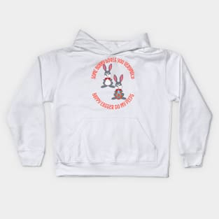 Easter bunny Kids Hoodie